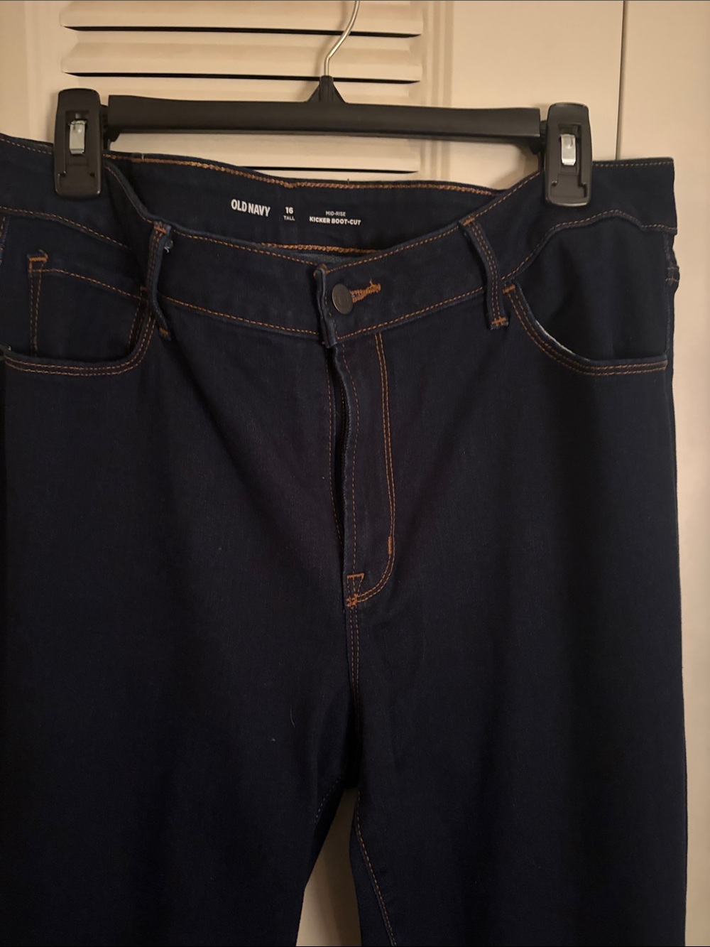 Old Navy Women’s Deep Indigo Bootcut Jeans Size 16 Tall